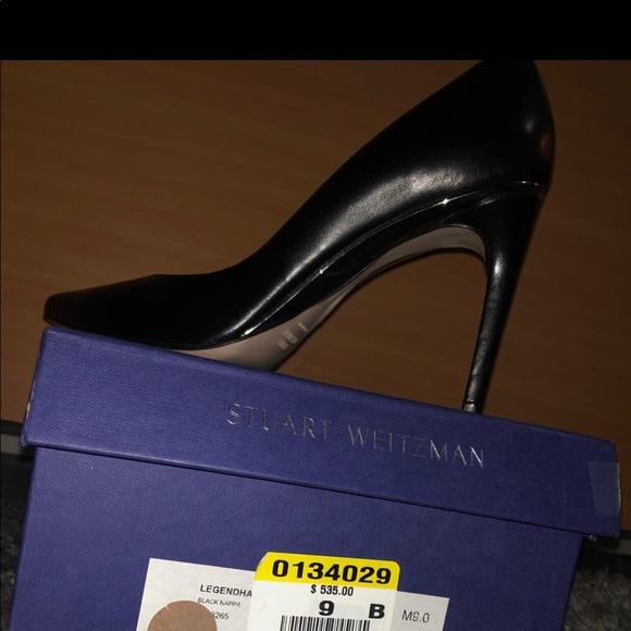 STUART WEITZMAN LEGEND LEATHER PUMP - Picture 2 of 2